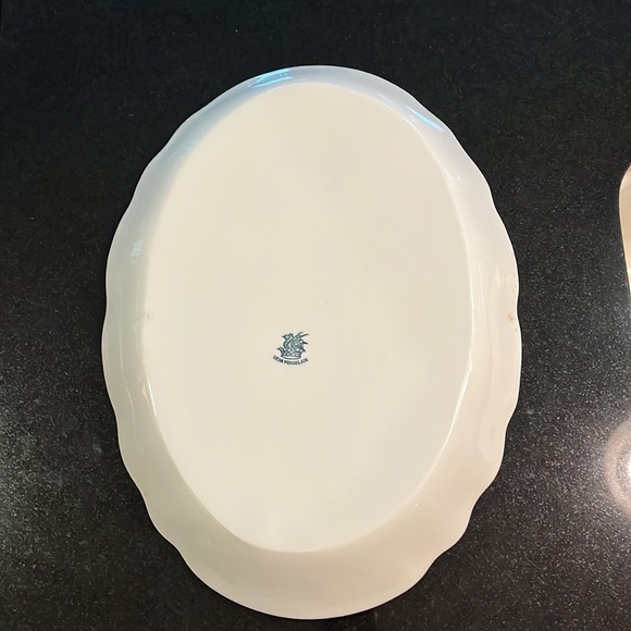 Vintage Semi-Porcelain Platter, Antique Platter, Vintage Platter - Picture 6 of 9